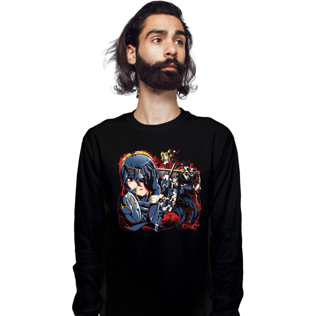 Shirts Long Sleeve Shirts, Unisex / Small / Black Royal Family
