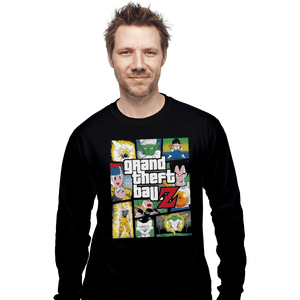 Shirts Long Sleeve Shirts, Unisex / Small / Black Grand Theft Ball Z