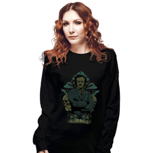 Daily_Deal_Shirts Long Sleeve Shirts, Unisex / Small / Black Beauty Of Death