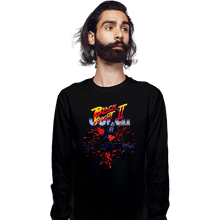 Load image into Gallery viewer, Shirts Long Sleeve Shirts, Unisex / Small / Black Black Knight 2 Super Turbo
