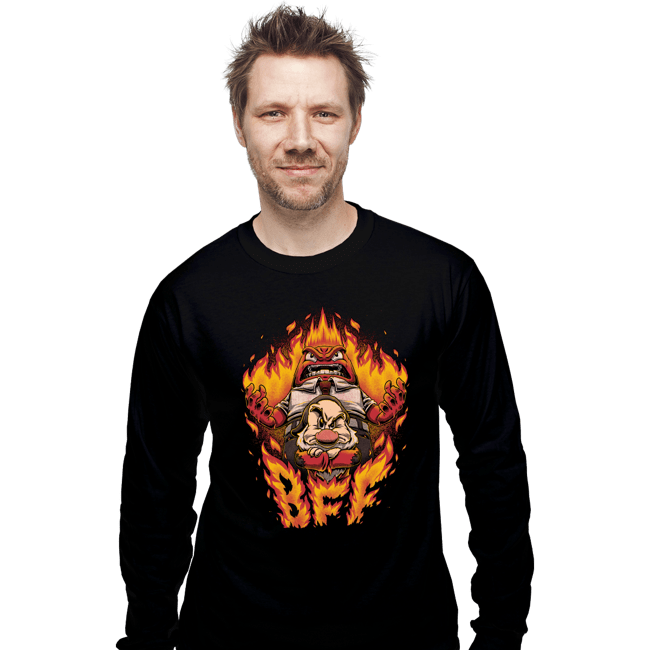 Daily_Deal_Shirts Long Sleeve Shirts, Unisex / Small / Black Angry Friends