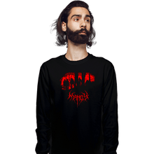 Load image into Gallery viewer, Shirts Long Sleeve Shirts, Unisex / Small / Black Mandy
