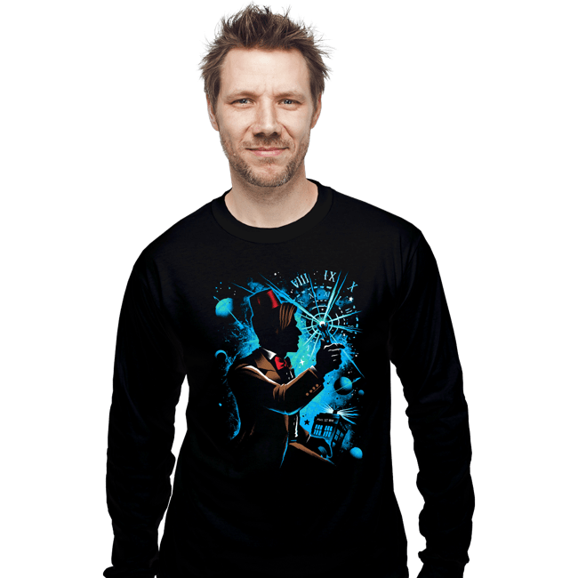 Daily_Deal_Shirts Long Sleeve Shirts, Unisex / Small / Black The 11th Doctor