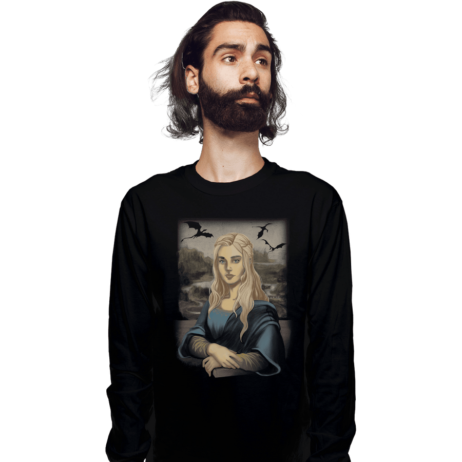 Shirts Long Sleeve Shirts, Unisex / Small / Black Draconda