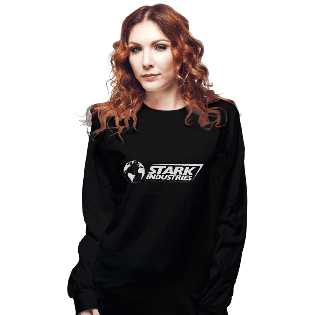 Shirts Long Sleeve Shirts, Unisex / Small / Black Stark Industries