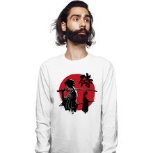 Load image into Gallery viewer, Daily_Deal_Shirts Long Sleeve Shirts, Unisex / Small / White Mugen And Jin Sumi-e
