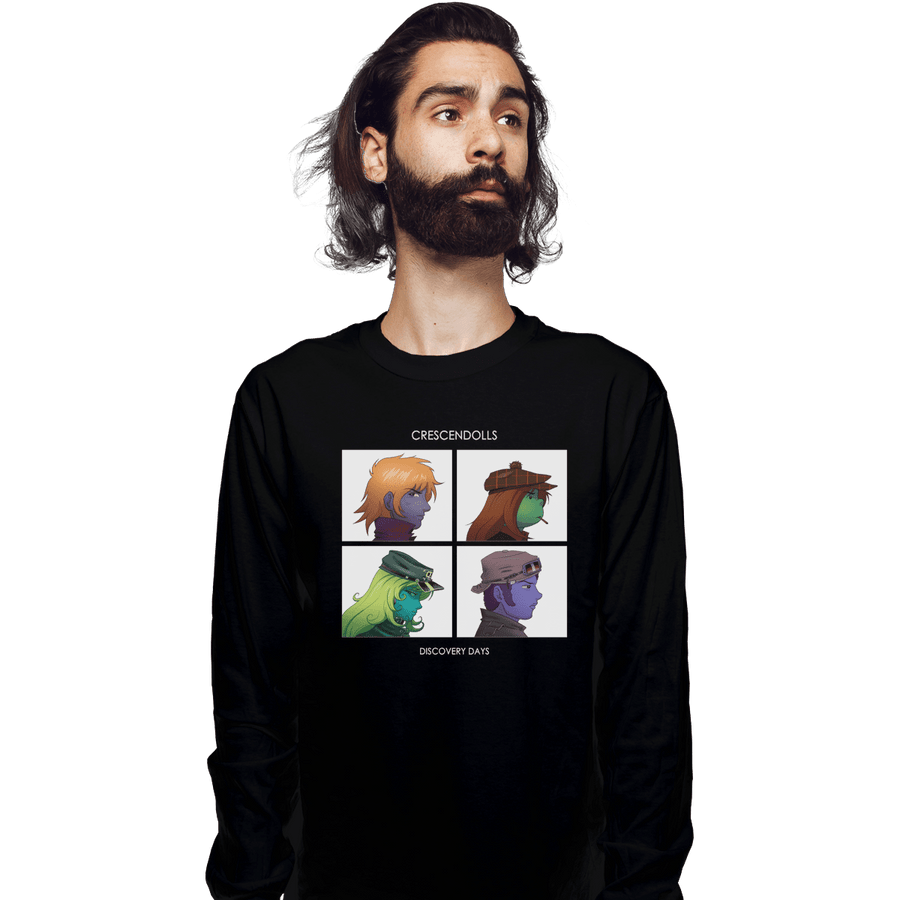 Shirts Long Sleeve Shirts, Unisex / Small / Black Discovery Days
