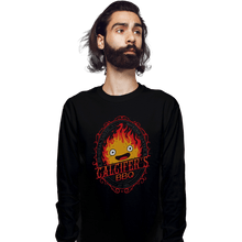Load image into Gallery viewer, Shirts Long Sleeve Shirts, Unisex / Small / Black Calcifers BBQ

