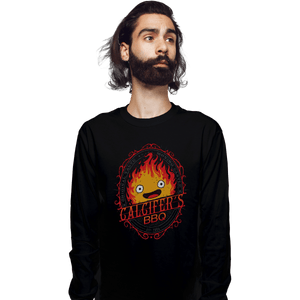 Shirts Long Sleeve Shirts, Unisex / Small / Black Calcifers BBQ