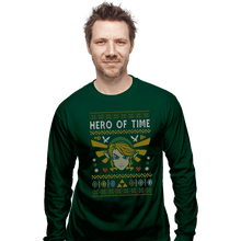 Load image into Gallery viewer, Shirts Long Sleeve Shirts, Unisex / Small / Forest A Legendary Christmas
