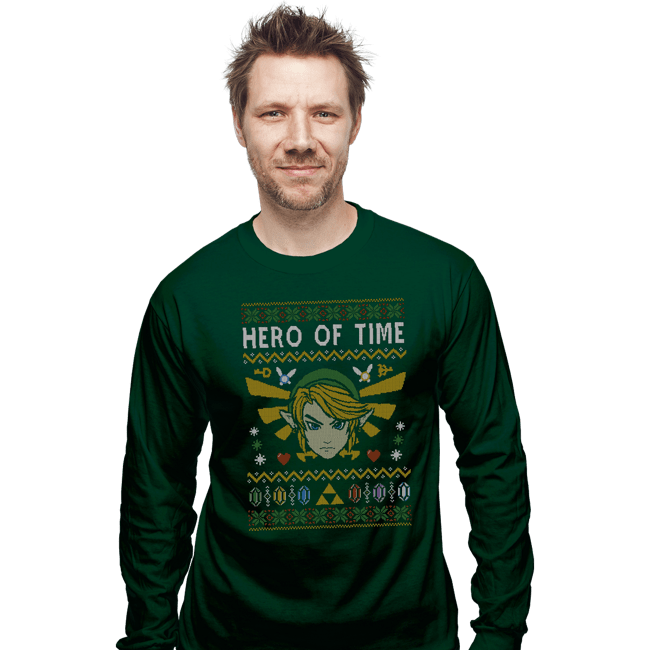 Shirts Long Sleeve Shirts, Unisex / Small / Forest A Legendary Christmas