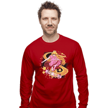 Load image into Gallery viewer, Shirts Long Sleeve Shirts, Unisex / Small / Red Pro Skater Princess
