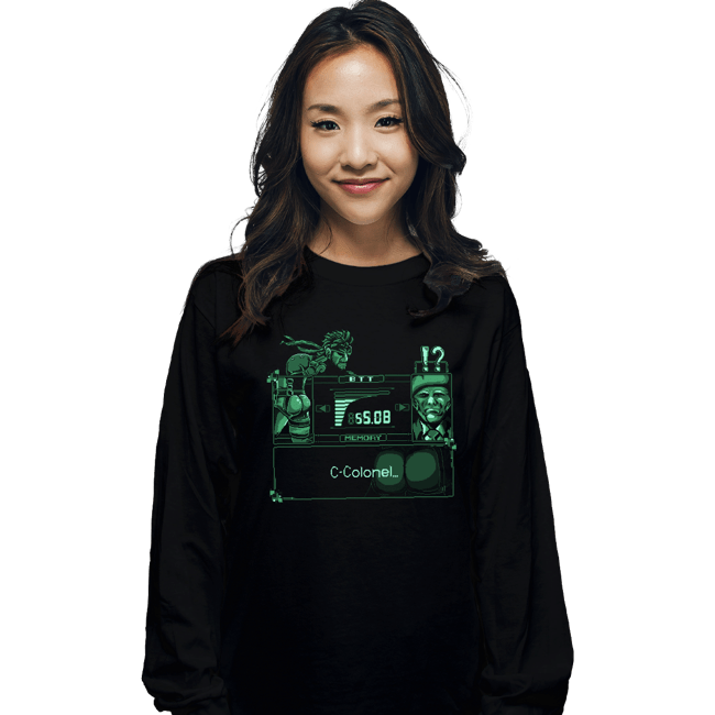 Secret_Shirts Long Sleeve Shirts, Unisex / Small / Black Butt Dial