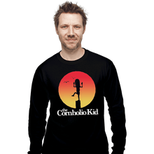 Load image into Gallery viewer, Shirts Long Sleeve Shirts, Unisex / Small / Black The Cornholio Kid
