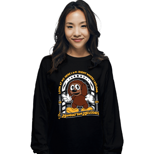 Shirts Long Sleeve Shirts, Unisex / Small / Black Rowlf Melodies