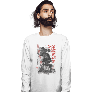 Shirts Long Sleeve Shirts, Unisex / Small / White Lord Vader