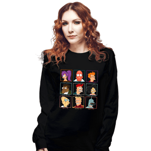 Daily_Deal_Shirts Long Sleeve Shirts, Unisex / Small / Black Moral Alignment Chart