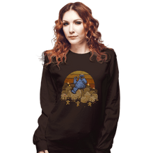 Load image into Gallery viewer, Daily_Deal_Shirts Long Sleeve Shirts, Unisex / Small / Dark Chocolate Cookie!
