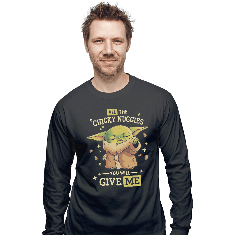 Shirts Long Sleeve Shirts, Unisex / Small / Charcoal Baby Force