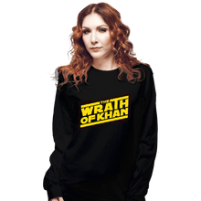 Load image into Gallery viewer, Secret_Shirts Long Sleeve Shirts, Unisex / Small / Black Wrath Of Khan
