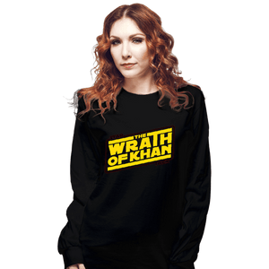 Secret_Shirts Long Sleeve Shirts, Unisex / Small / Black Wrath Of Khan