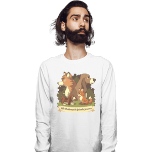 Shirts Long Sleeve Shirts, Unisex / Small / White Forever Is A Long Time