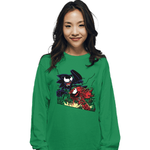 Load image into Gallery viewer, Secret_Shirts Long Sleeve Shirts, Unisex / Small / Irish Green Knuckles Vs Sonic
