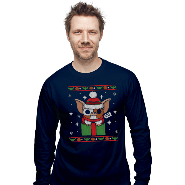 Shirts Long Sleeve Shirts, Unisex / Small / Navy Peltzer Christmas