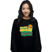 Load image into Gallery viewer, Secret_Shirts Long Sleeve Shirts, Unisex / Small / Black Garfield Evangelion

