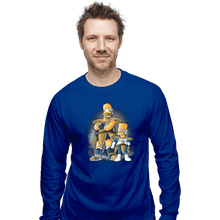 Load image into Gallery viewer, Daily_Deal_Shirts Long Sleeve Shirts, Unisex / Small / Royal Blue Arrival
