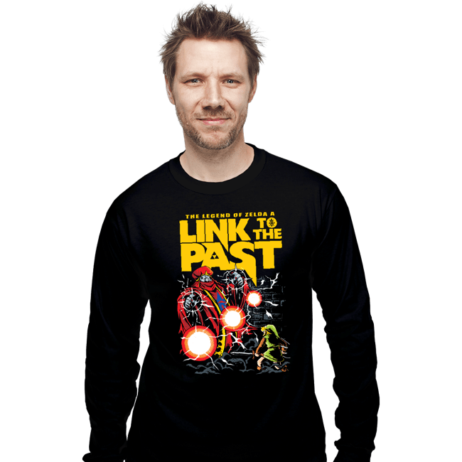 Shirts Long Sleeve Shirts, Unisex / Small / Black Link In Park