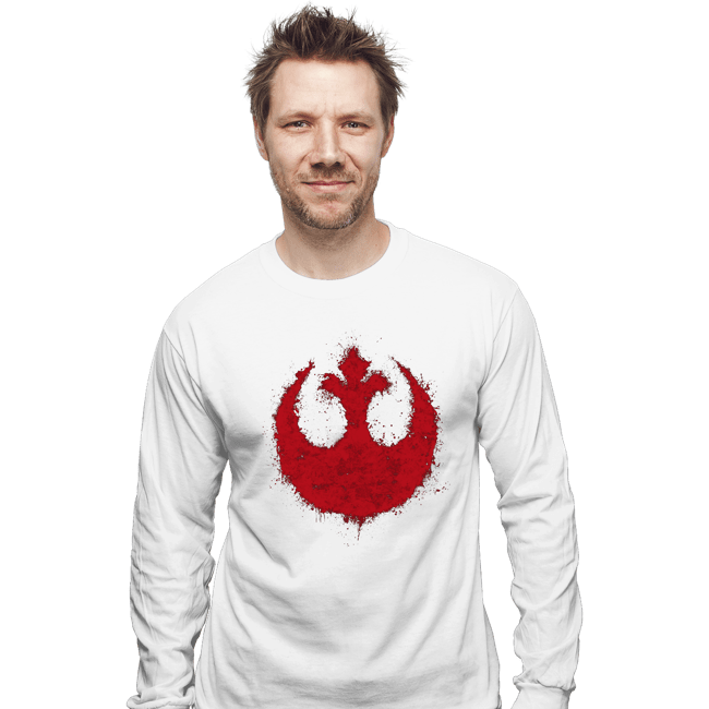 Shirts Long Sleeve Shirts, Unisex / Small / White Rebels