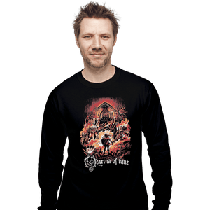 Shirts Long Sleeve Shirts, Unisex / Small / Black Legend Of Time