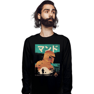 Shirts Long Sleeve Shirts, Unisex / Small / Black Edo Mando