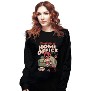 Secret_Shirts Long Sleeve Shirts, Unisex / Small / Black Wonders Of The Home Office