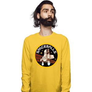 Daily_Deal_Shirts Long Sleeve Shirts, Unisex / Small / Gold Vintage Spaceballs