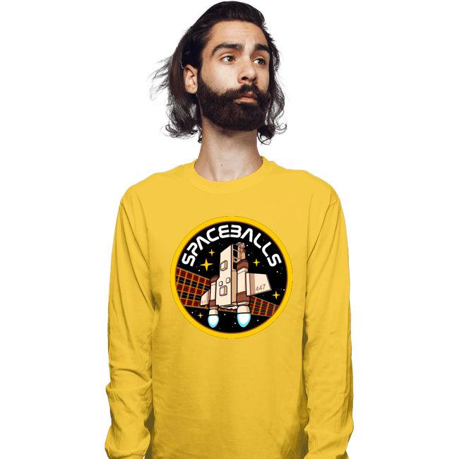 Daily_Deal_Shirts Long Sleeve Shirts, Unisex / Small / Gold Vintage Spaceballs