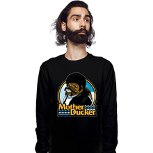 Load image into Gallery viewer, Shirts Long Sleeve Shirts, Unisex / Small / Black Mother Ducker
