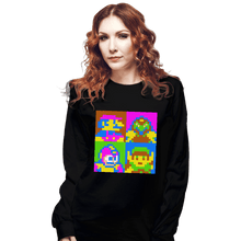 Load image into Gallery viewer, Shirts Long Sleeve Shirts, Unisex / Small / Black Pop NES
