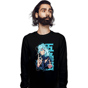 Shirts Long Sleeve Shirts, Unisex / Small / Black Satoru