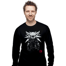 Load image into Gallery viewer, Daily_Deal_Shirts Long Sleeve Shirts, Unisex / Small / Black Hunting Monsters
