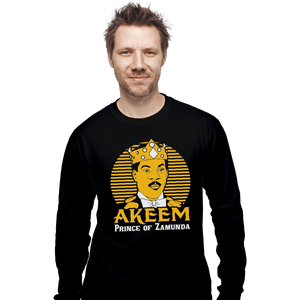 Shirts Long Sleeve Shirts, Unisex / Small / Black Akeem