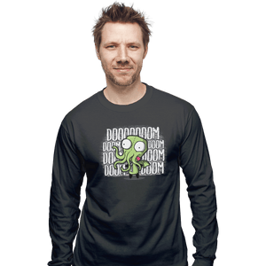 Shirts Long Sleeve Shirts, Unisex / Small / Charcoal Girthulhu