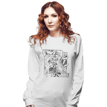 Load image into Gallery viewer, Shirts Long Sleeve Shirts, Unisex / Small / White Initial Kart
