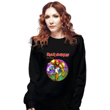 Load image into Gallery viewer, Daily_Deal_Shirts Long Sleeve Shirts, Unisex / Small / Black Iron Samus
