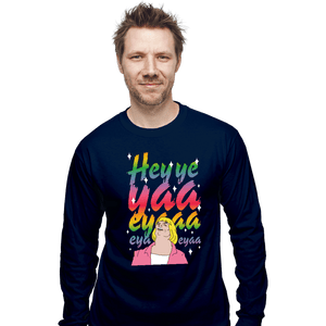 Secret_Shirts Long Sleeve Shirts, Unisex / Small / Navy What's Going On?