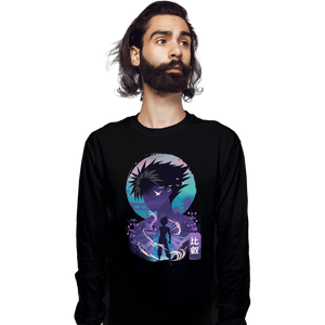 Daily_Deal_Shirts Long Sleeve Shirts, Unisex / Small / Black Hiei's Dark Dragon