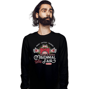 Shirts Long Sleeve Shirts, Unisex / Small / Black Millennial Fair