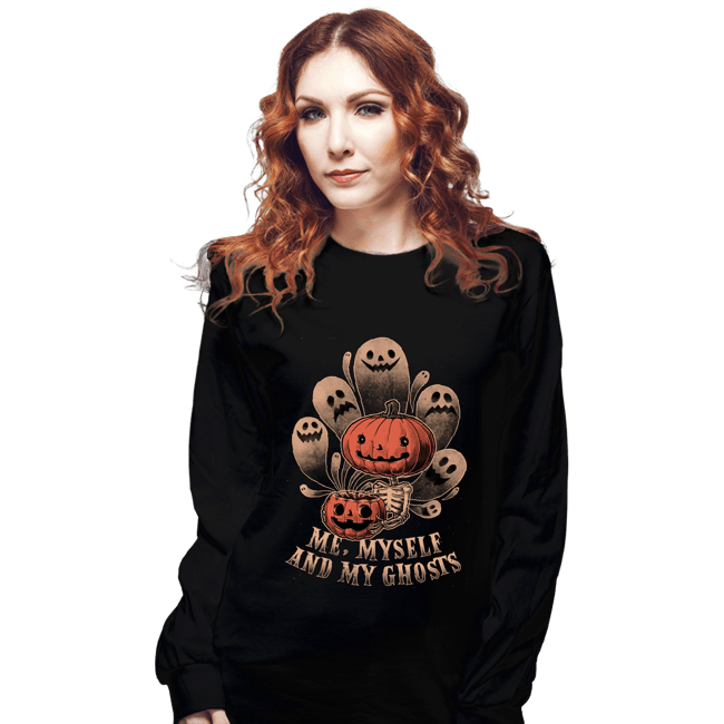 Secret_Shirts Long Sleeve Shirts, Unisex / Small / Black My Ghosts
