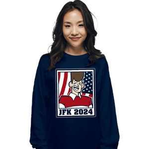 Shirts Long Sleeve Shirts, Unisex / Small / Navy Clone High President